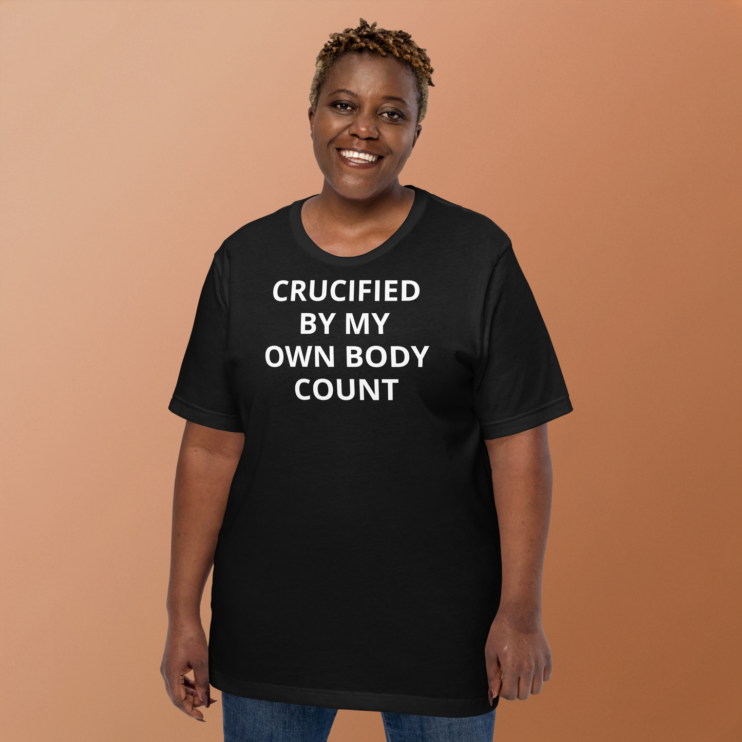 CRUCIFIED BY MY OWN BODY COUNT TEE