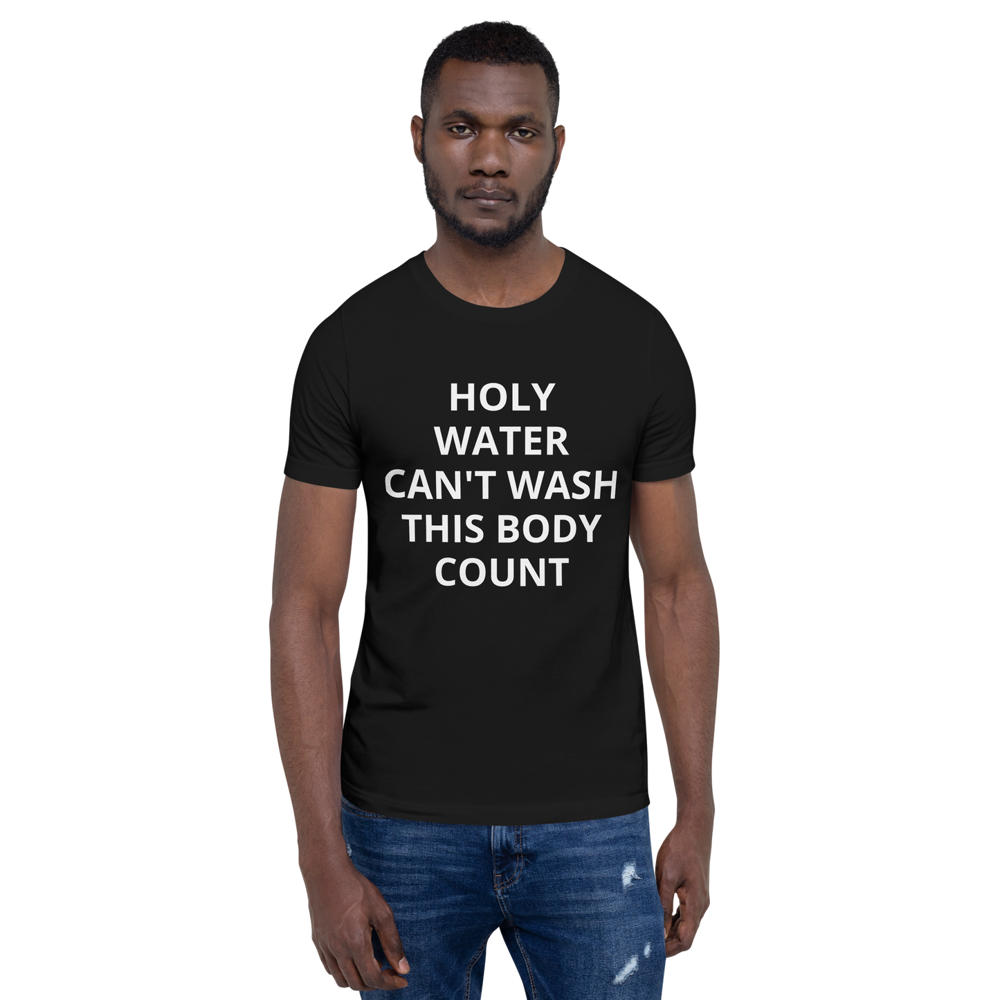 HOLY WATER CAN'T WASH THIS BODY COUNT TEE