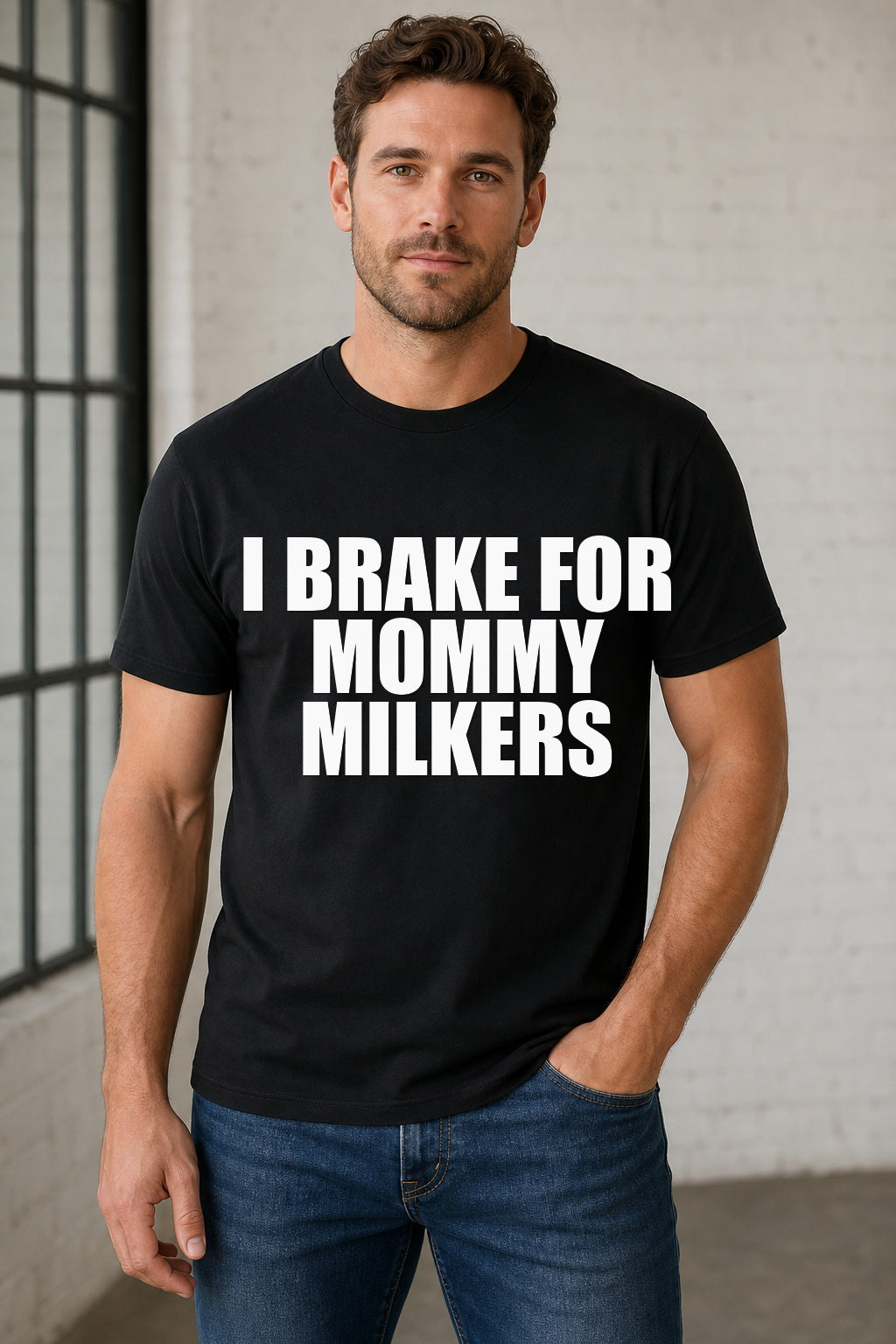 I BRAKE FOR MOMMY MILKERS TEE