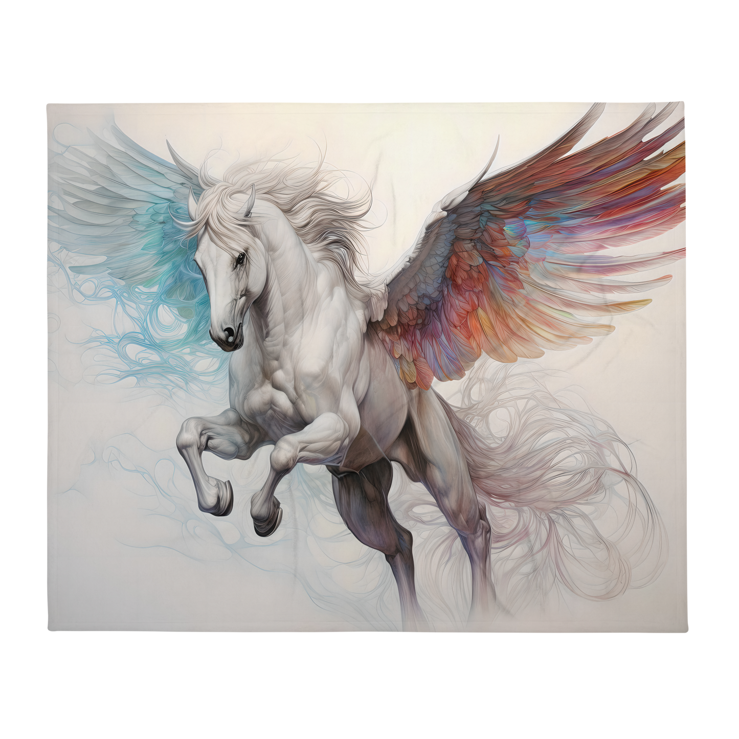 Pegasus Throw Blanket 50X60