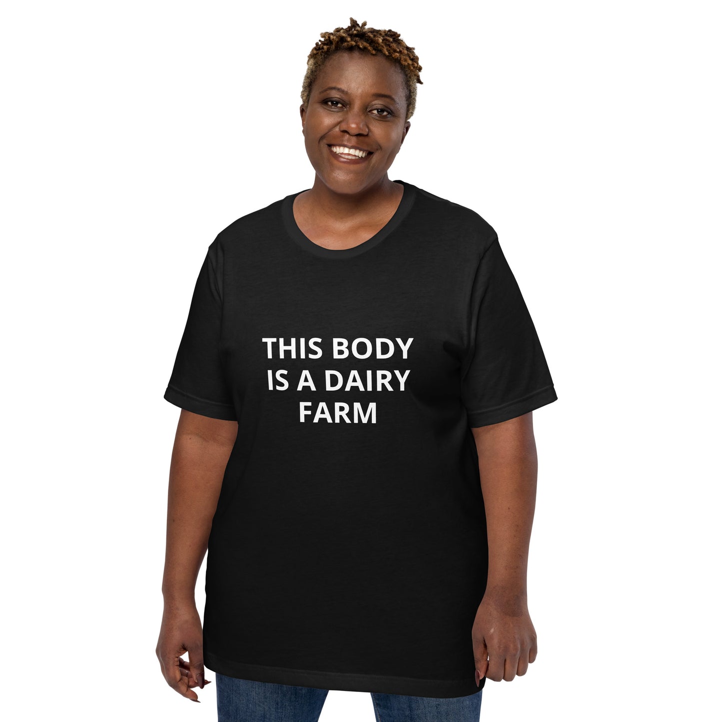 THIS BODY IS A DAIRY FARM TEE