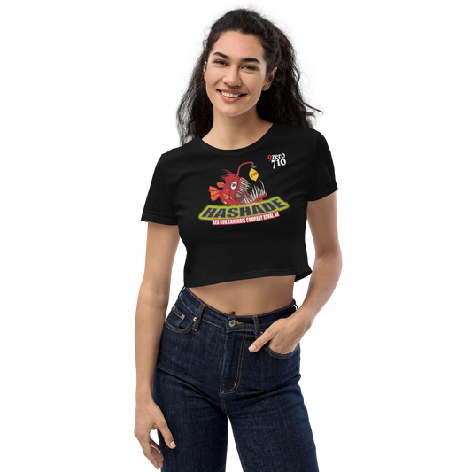 Organic Crop Top Angler Fish