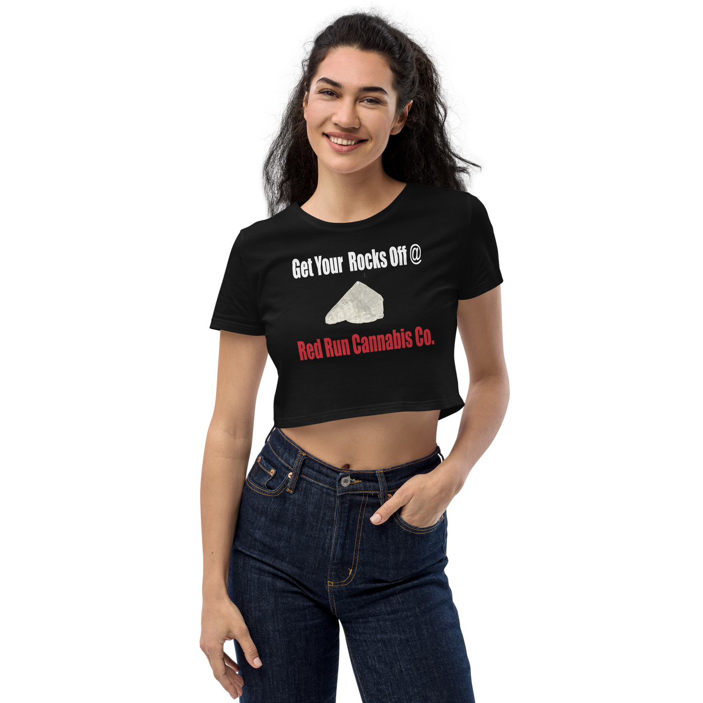 Get Your Rocks Off Organic Crop Top