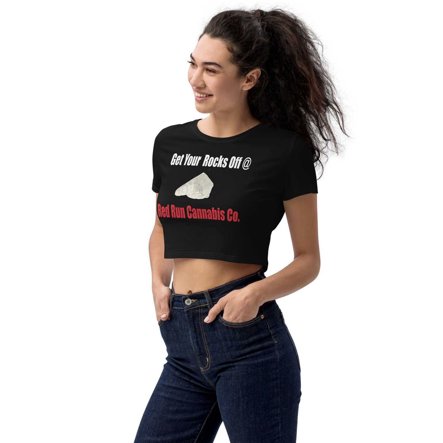 Get Your Rocks Off Organic Crop Top