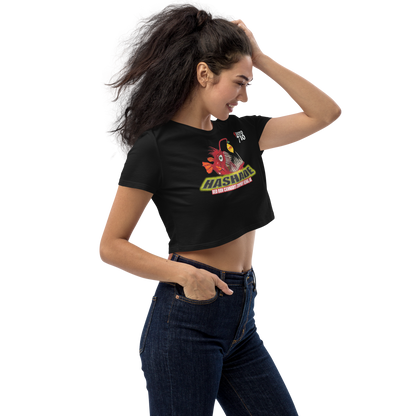Organic Crop Top Angler Fish