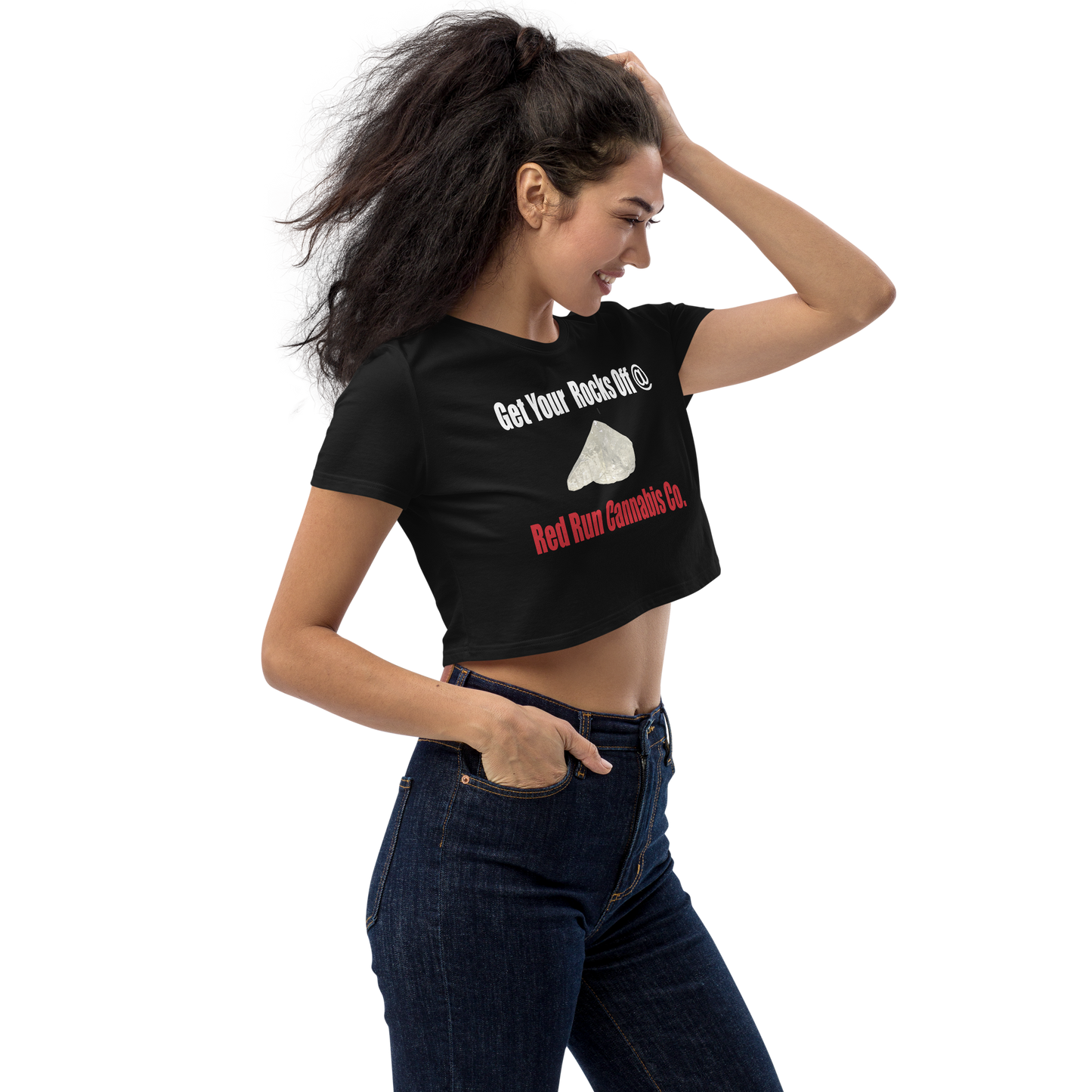 Get Your Rocks Off Organic Crop Top