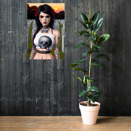 Photo paper poster