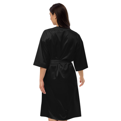 RedRun Branded Satin robe