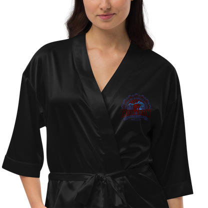 RedRun Branded Satin robe