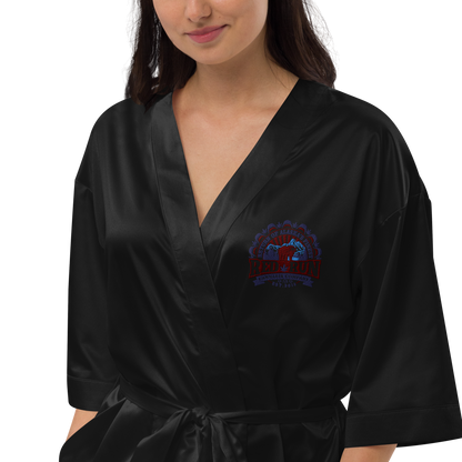 RedRun Branded Satin robe