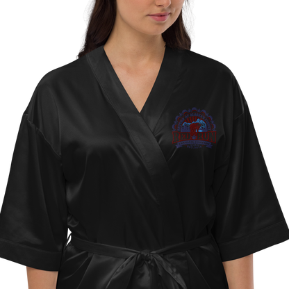 RedRun Branded Satin robe