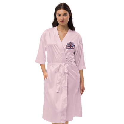 RedRun Branded Satin robe
