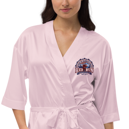 RedRun Branded Satin robe