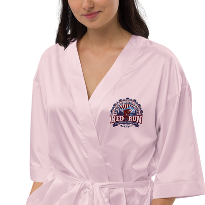 RedRun Branded Satin robe