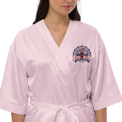 RedRun Branded Satin robe