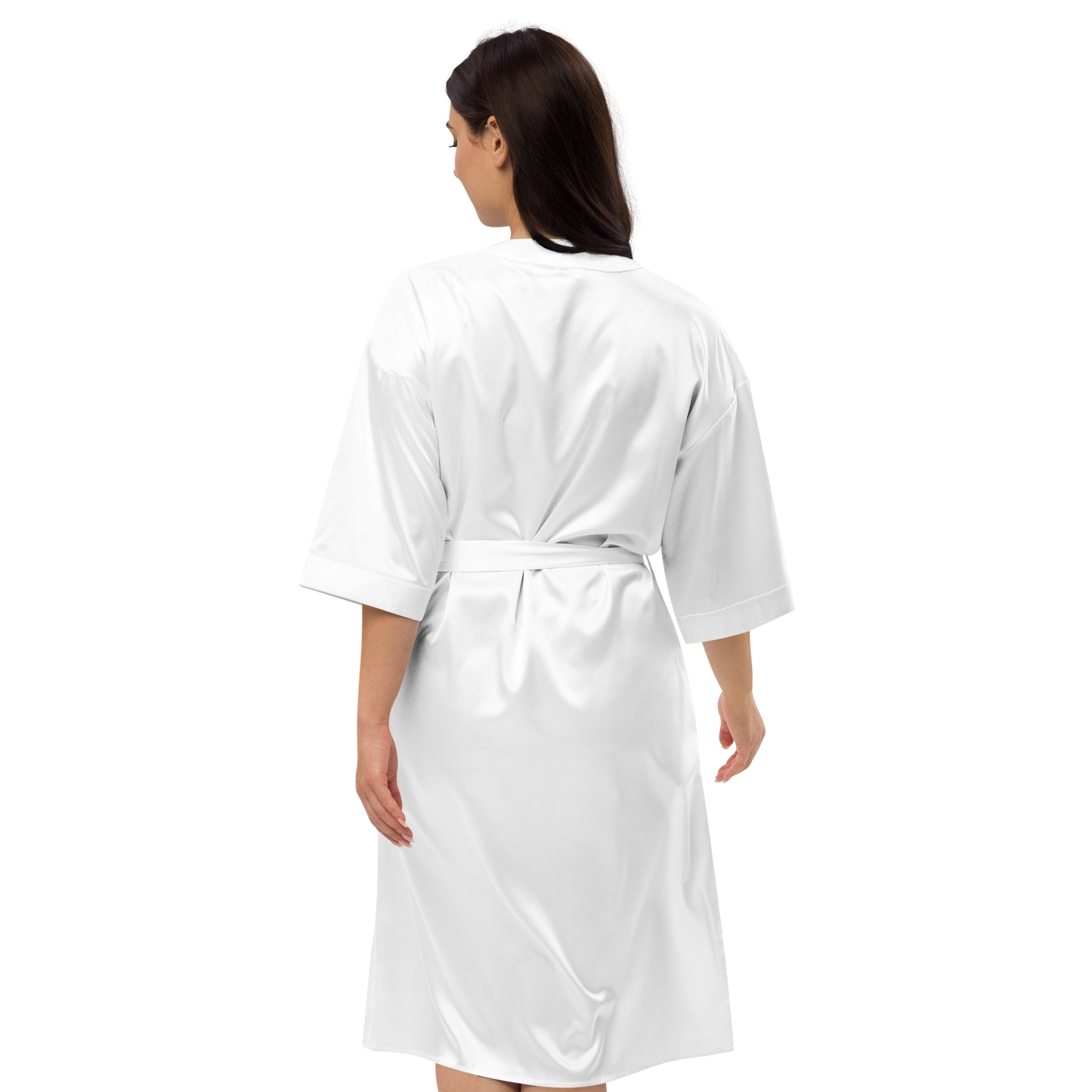 RedRun Branded Satin robe