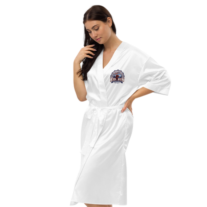 RedRun Branded Satin robe