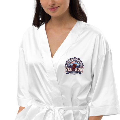 RedRun Branded Satin robe