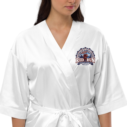 RedRun Branded Satin robe