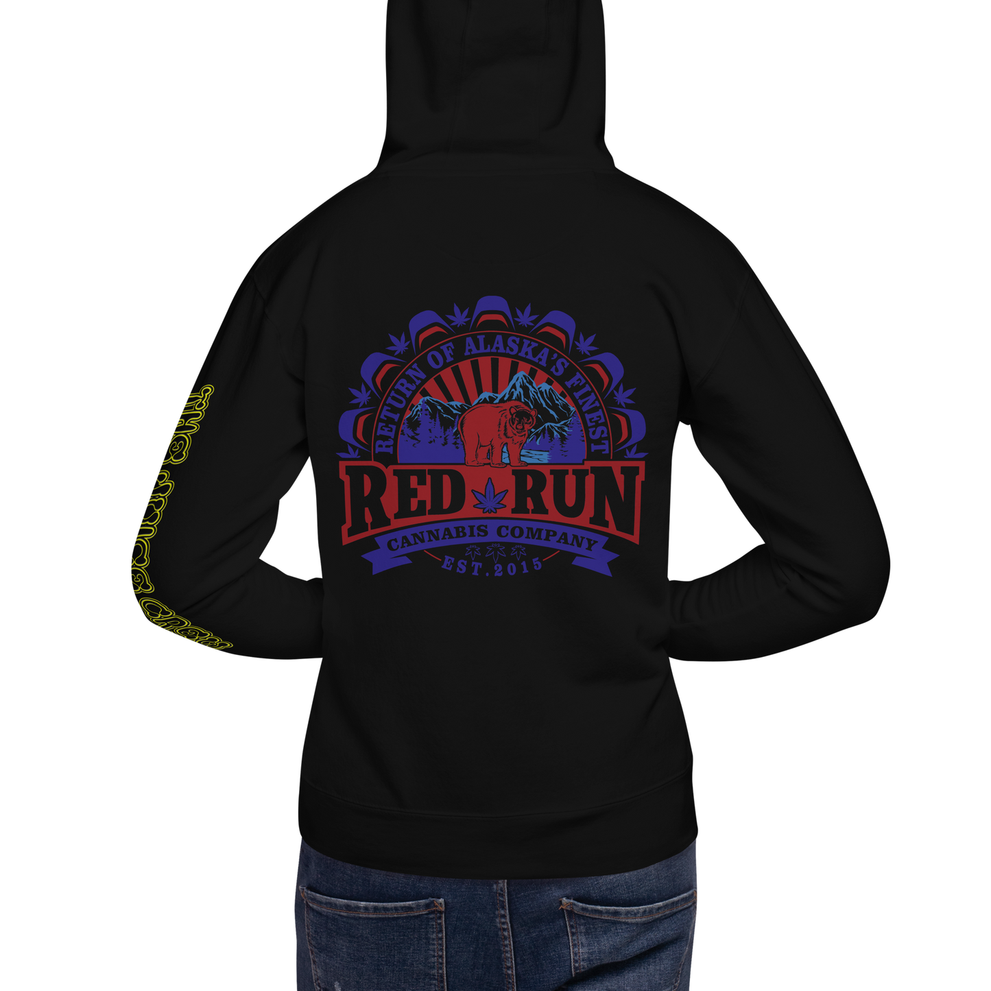 Hashade Blue Unisex Hoodie