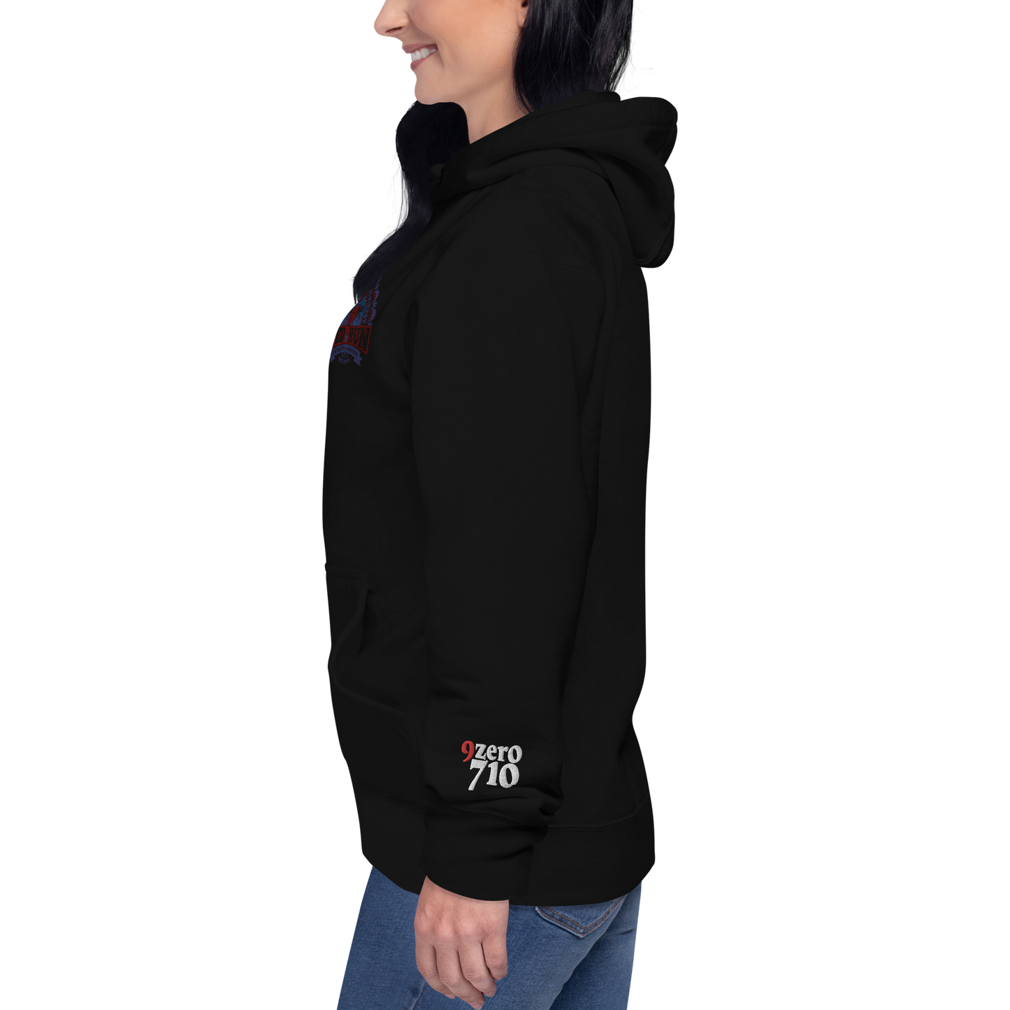 Anglerfish Black Unisex Hoodie
